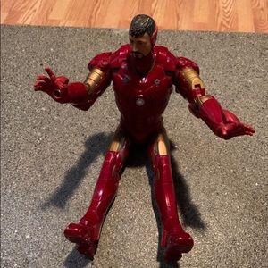 “Iron Men” Red & Gold 12”H Figure